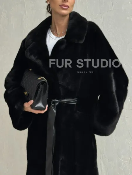 Шуба норка - паркетная раскладка - фото 1