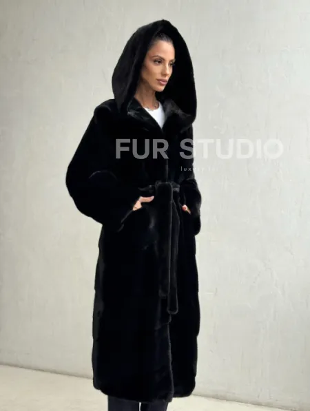 Шуба из американской норки Blackglama - фото 8