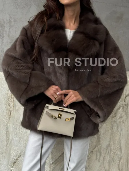 Норковая шуба автоледи - фото 3