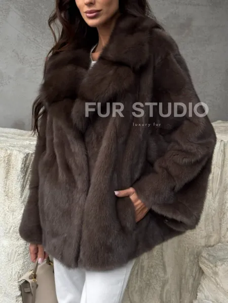 Норковая шуба автоледи - фото 2