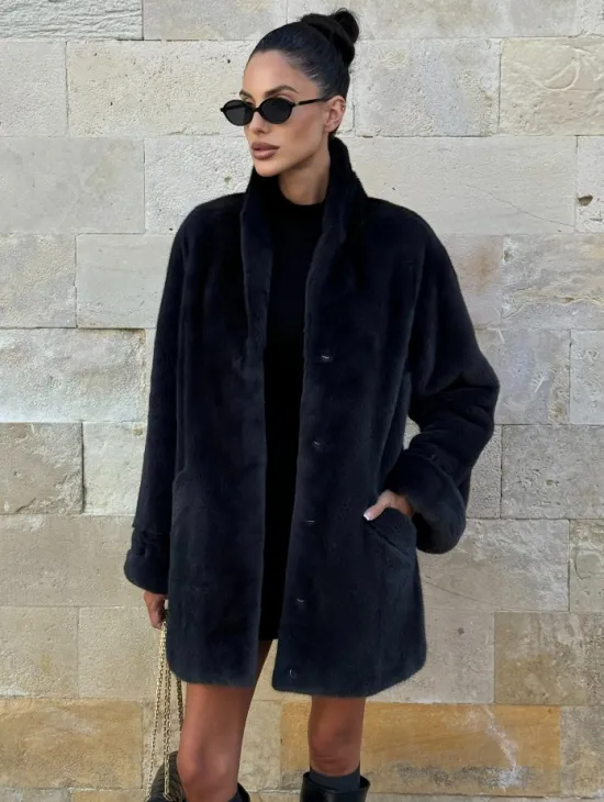 Шуба (жакет) из меха норки KOPENGAGEN FUR - фото 5