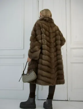 Шуба из куницы - фото 5