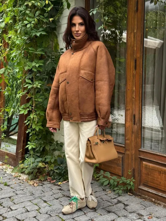 Дубленка женская 2026 - фото 4