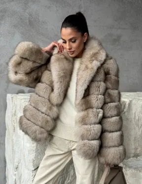 Шуба из песца - фото 10