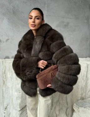 Шуба под соболя - короткая - фото 10