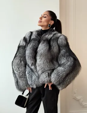 Шуба из чернобурки - фото 11