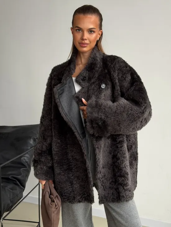 Шубка из овчины - фото 4