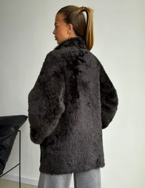 Шубка из овчины - фото 9