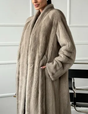 Норковая шуба - фото 1