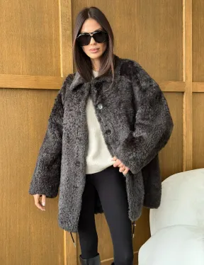 Шуба из овчины - натуральная - фото 9