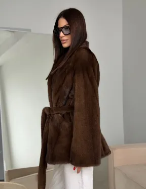 Модная норковая шуба 2026 - фото 10