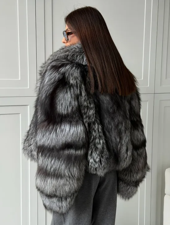 Женская шуба из чернобурки Winter Lover - фото 5