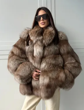 Полушубок из финской лисы - фото 13