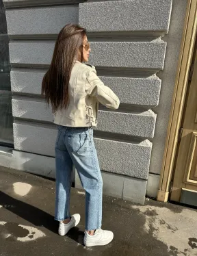 Куртка - косуха из натуральной кожи - фото 4